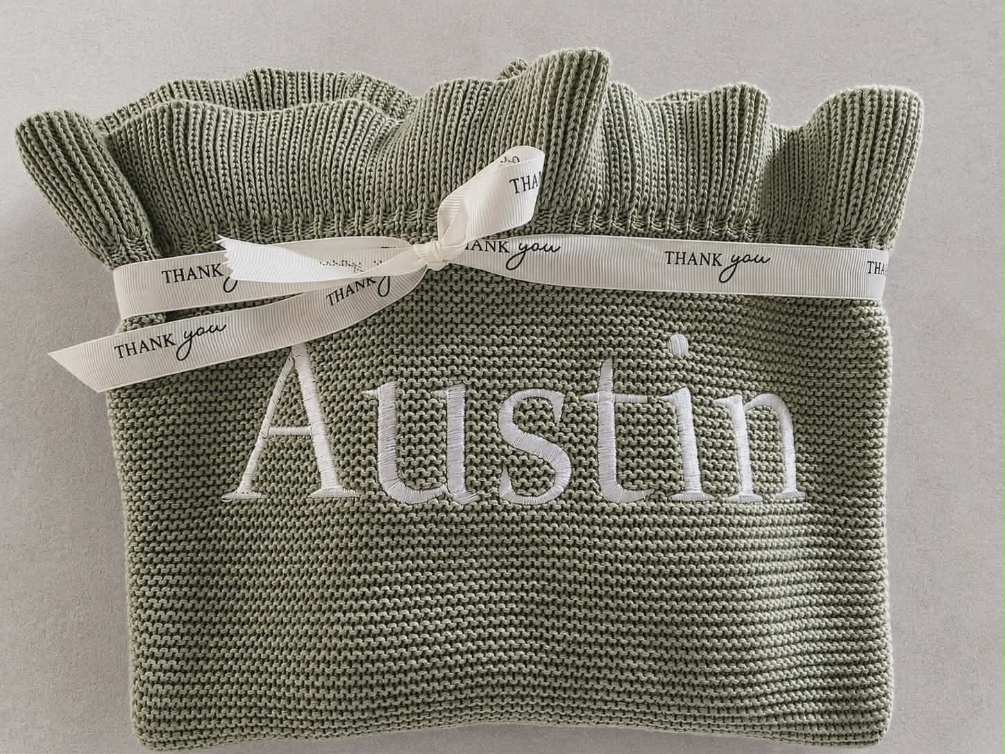 Z ~Embroidered Baby Blankets - Image 5