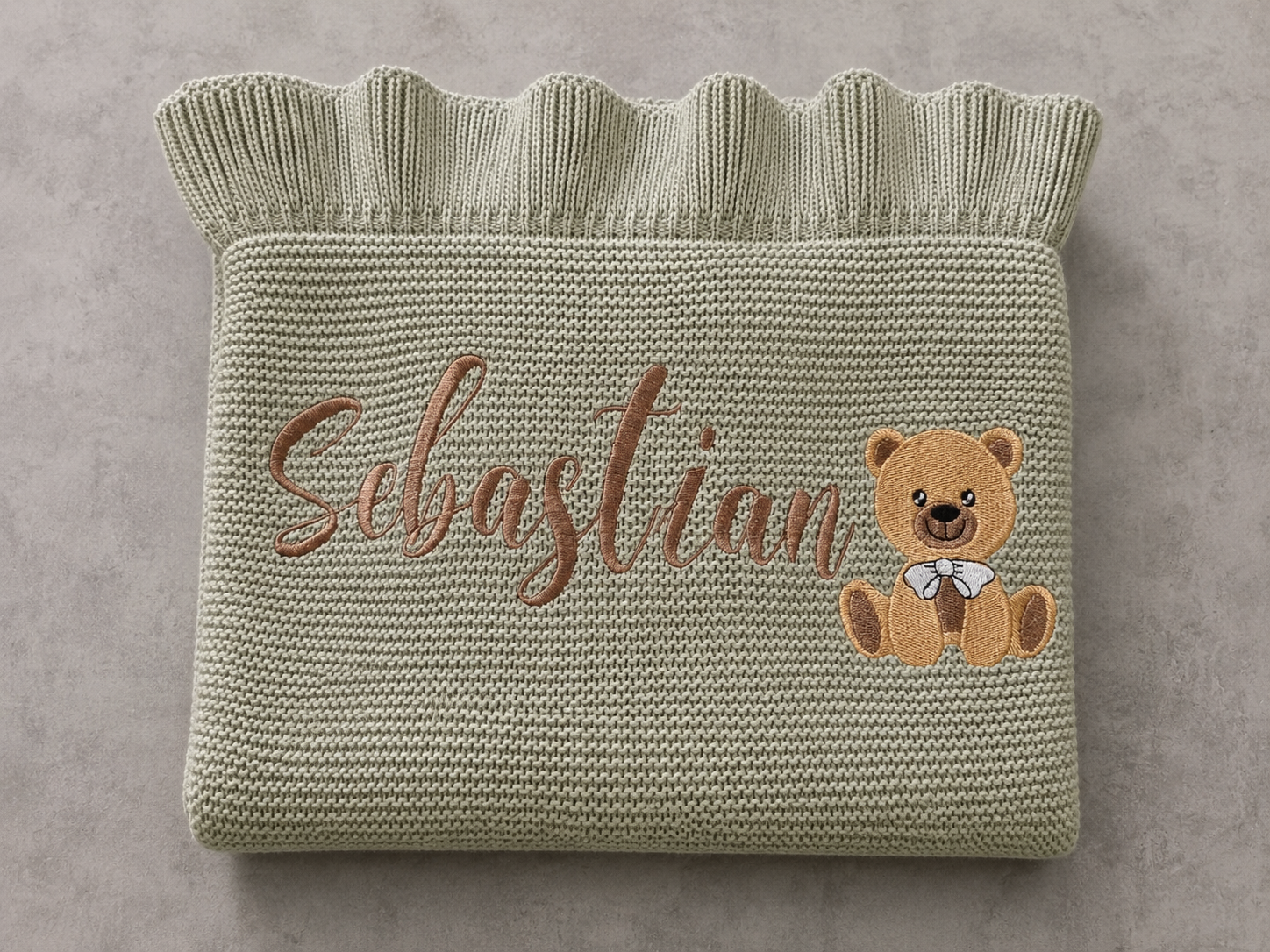 Z ~Embroidered Baby Blankets