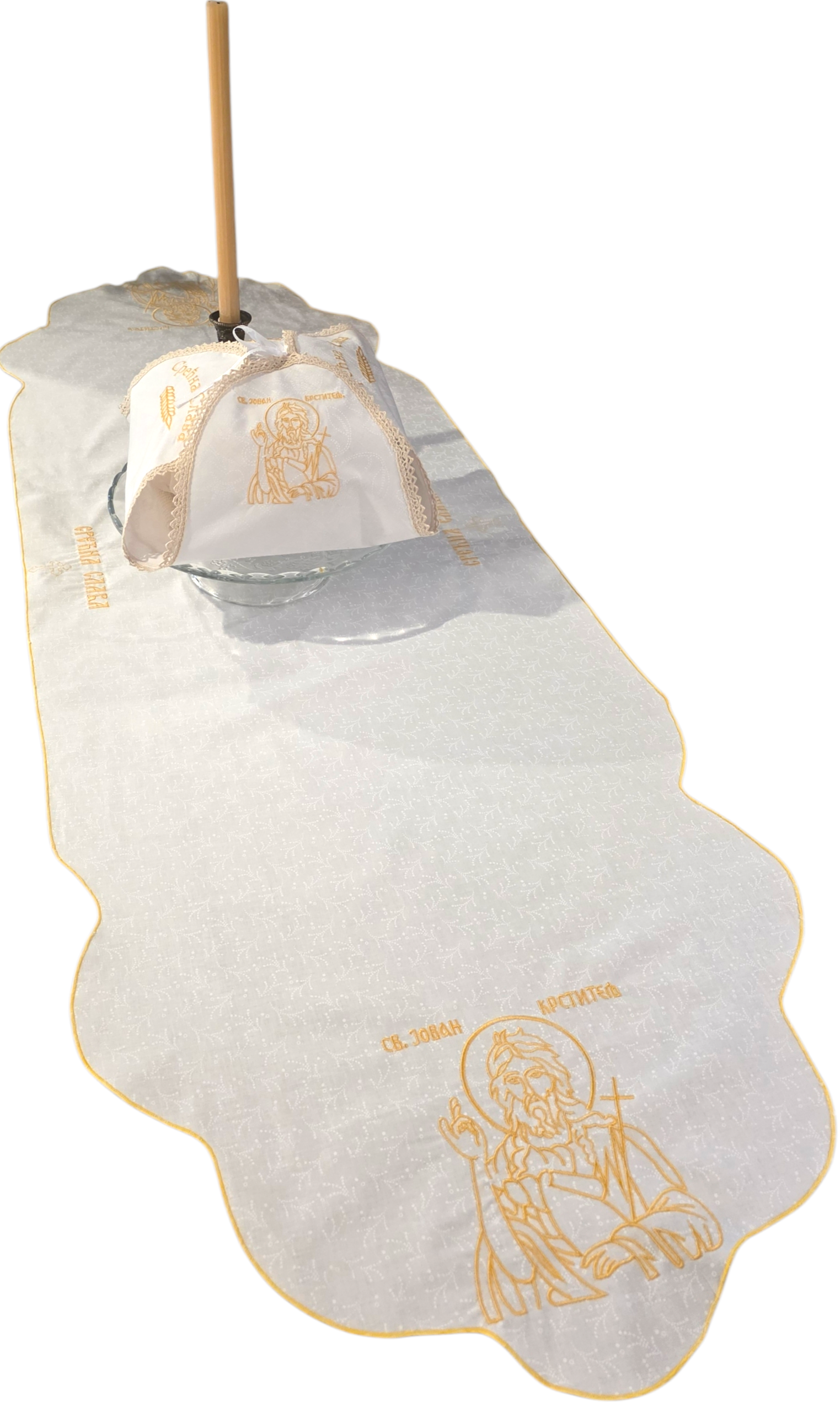 Table Runner Raw Edge - Image 2
