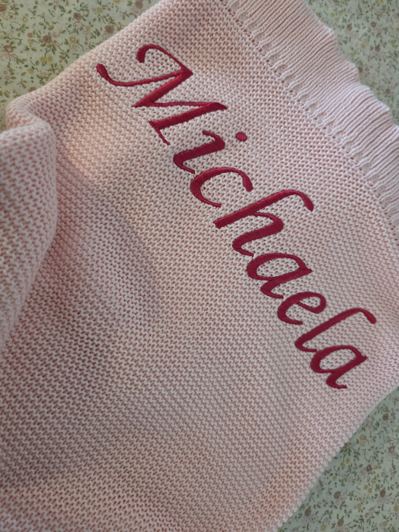 Z ~Embroidered Baby Blankets - Image 2