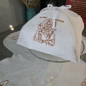 Slava Bread Cloth 4 Sided Design