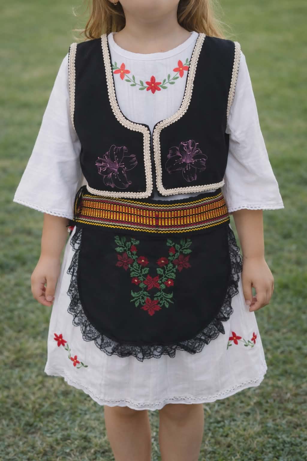 Traditional Folk Costume for girls