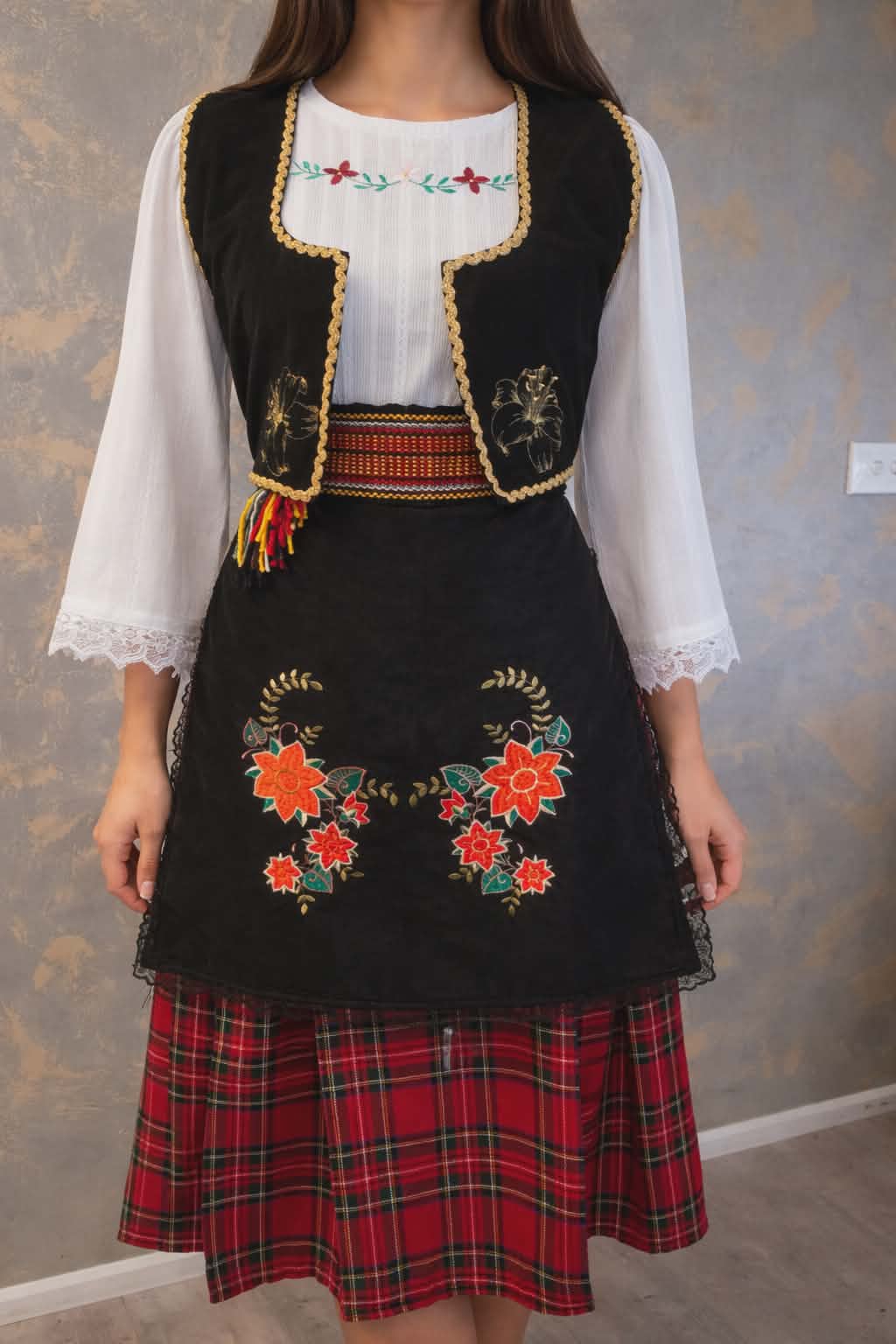 Traditional Folk Costume Full Set